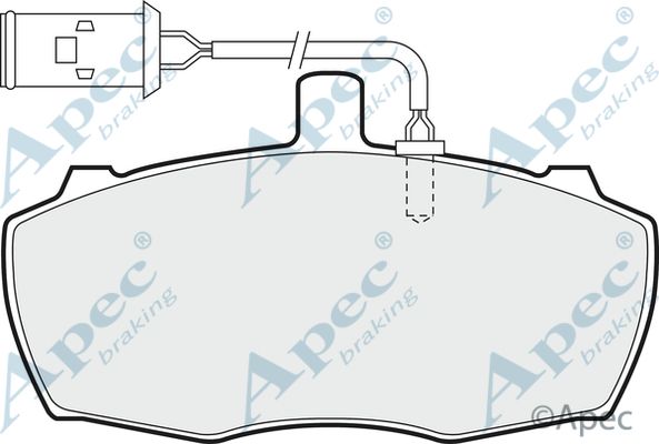 APEC BRAKING Jarrupala, levyjarru PAD70